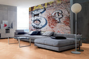 5 cent graffiti Wall Mural-Urban-Eazywallz