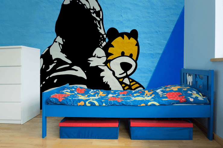 Colourful Street Art Stencil Wall Mural-Urban-Eazywallz