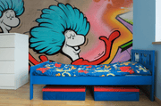 Thing 1 & 2 Graffiti Wall Mural-Urban-Eazywallz