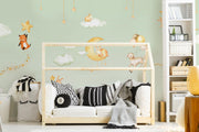 Sweet Dreams Green Wall Mural