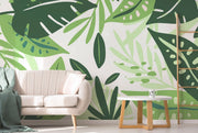 Abstract Jungle Wall Mural-Landscapes & Nature-Eazywallz