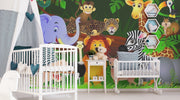 Animated Animals Wallpaper Mural