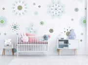 Mini Bouquet Patter Wallpaper Mural