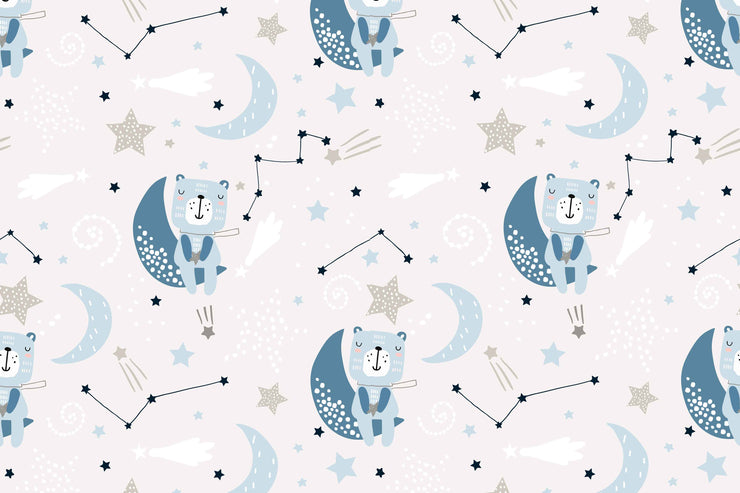 Cosmic Bear Wallpaper Mural