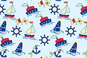 Marine pattern Wall Mural-Kids' Stuff-Eazywallz