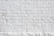 White-painted brick wall Wall Mural-Textures-Eazywallz